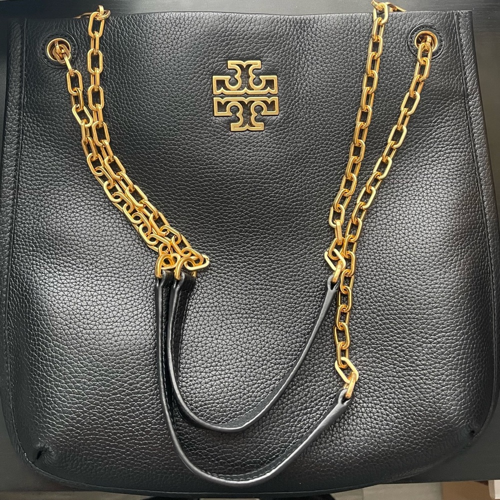 Tory Burch Black Britten Swingpack